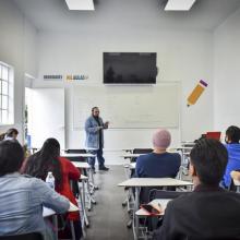 Docente frente a grupo