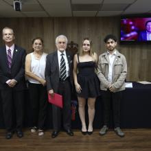 Participantes en la rueda de prensa