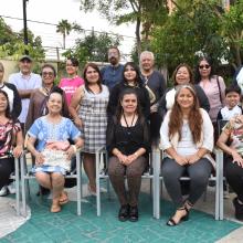 Participantes del Círculo de lectura Xook