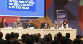 Presidium inauguración del Encuentro Internacional de Educación a Distancia